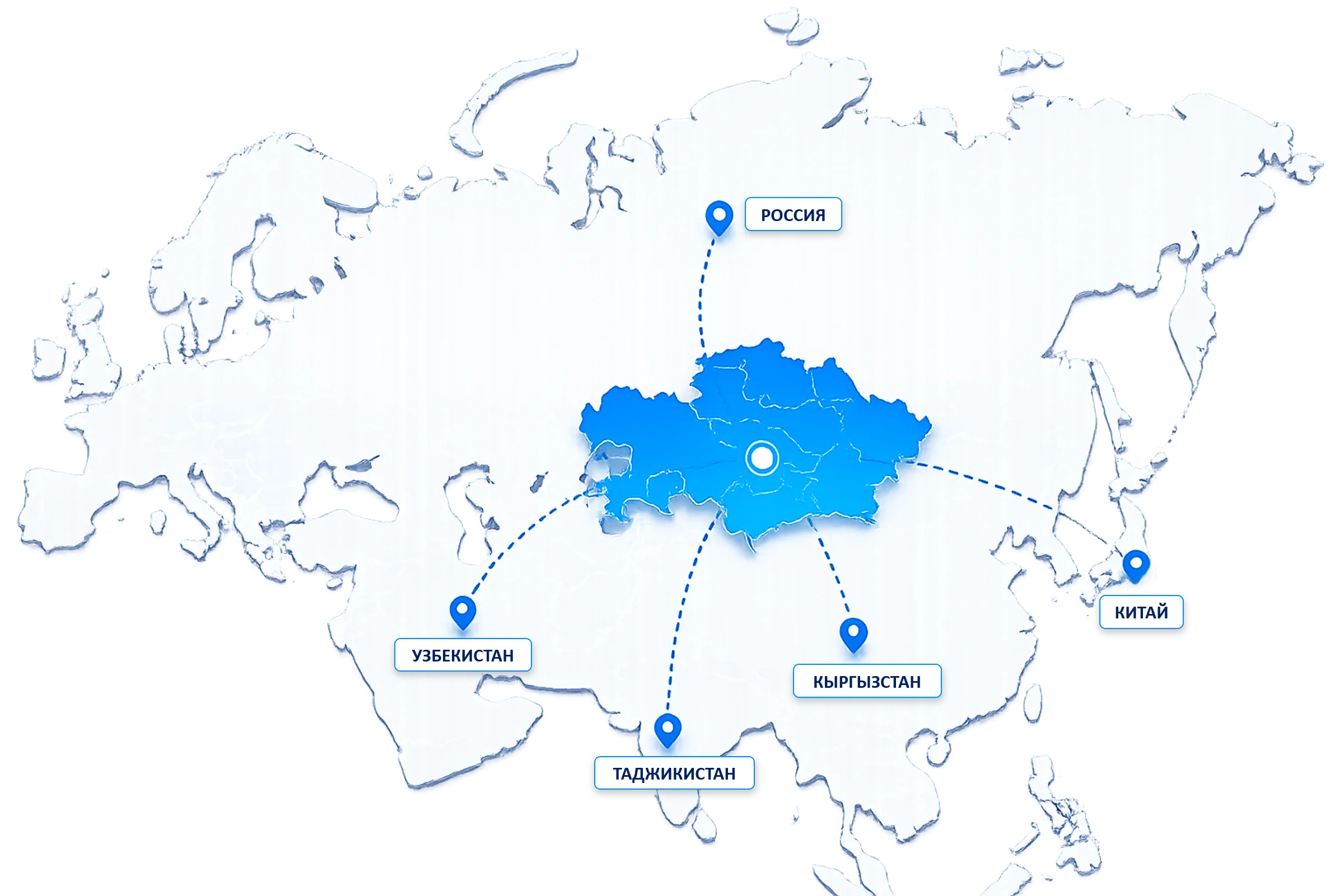 География грузоперевозок LTS Company